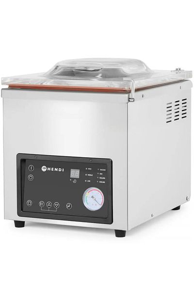 HENDI Pakowarka próżniowa do żywności komorowa Profi Line do dużych porcji 350mm 750W - 975275
