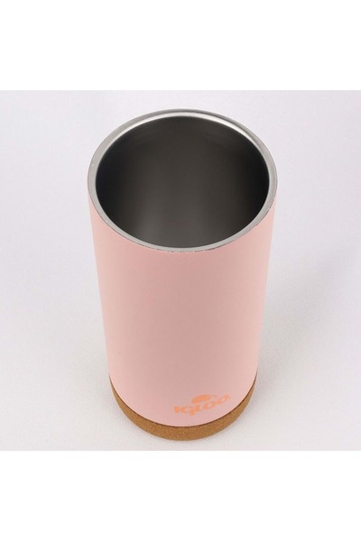 IGLOO Cork Mug 500ml Thermos Mug Cup Flask Salmon
