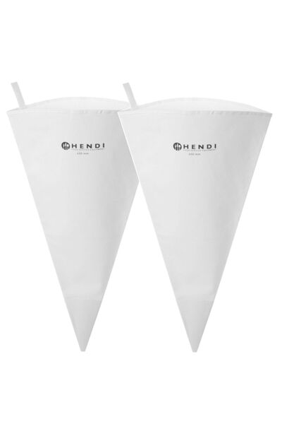 HENDI Pungi de cornet pentru dulciuri, pentru ornat și ornat, 45 cm, set de 2...