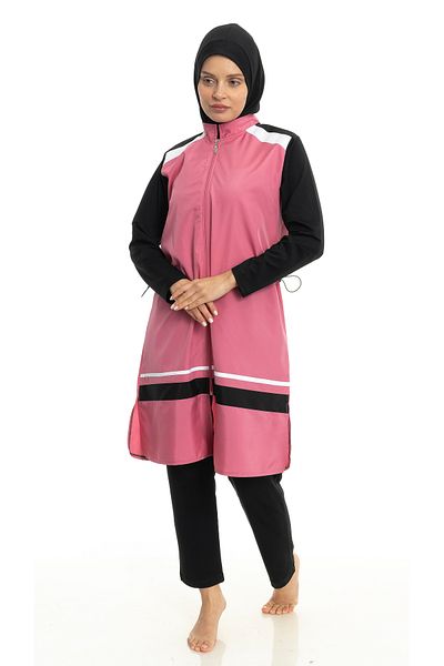 Differend Fully Covered Hijab Swimsuit