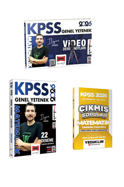 Garantör Akademi 2026 kpss ilyas güneş video ders kitabı soru bankası ve kpss...