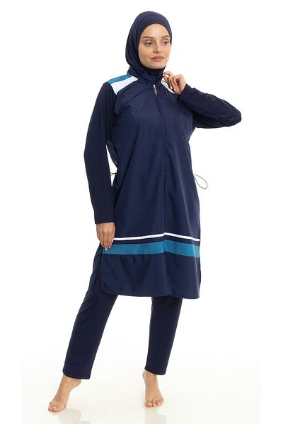 Differend Fully Covered Hijab Swimsuit