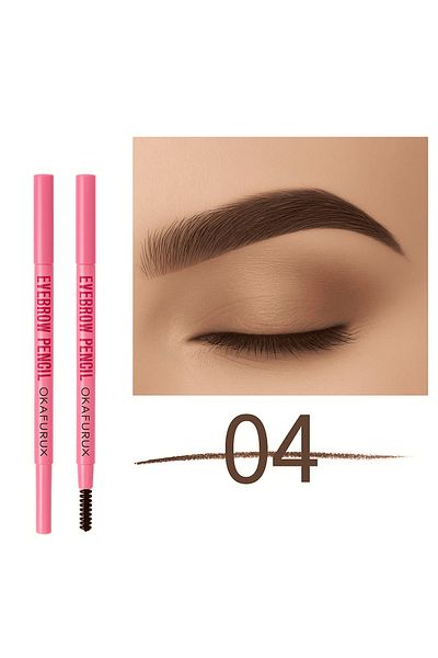 Belora 2 in 1 Eyebrow Pencil - #06
