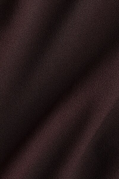 H&M V Yakalı İnterlok Elbise