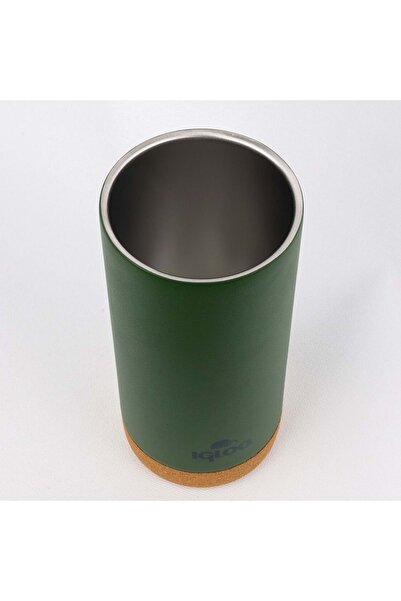IGLOO Cork Mug 500ml Thermos Mug Cup Flask Khaki