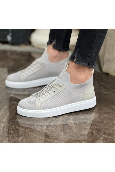 WENMİNG Original Tricot Shoes Orthopedic Sole Gray