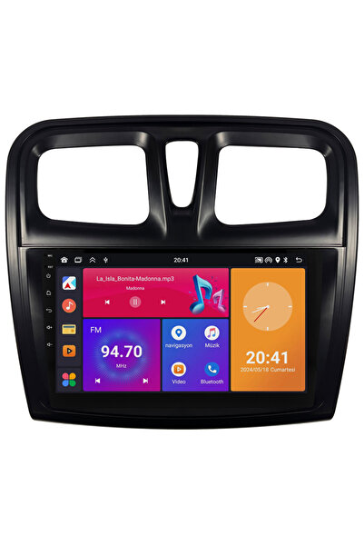 Carvocal Renault Symbol Android Multimedya Sistemi (2015-2018) CRV4830XP