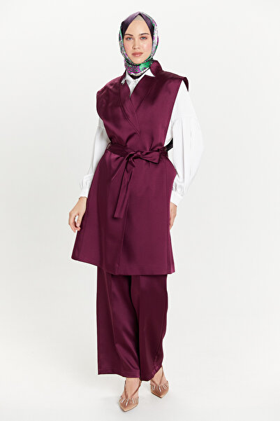 Setrms Kruvaze Yelekli 3 ` Lü Takım