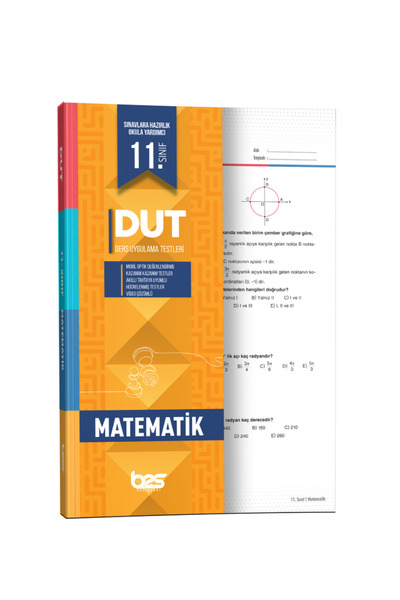 Bes Yayınları (DUT) Ders Uygulama Testleri 11.sınıf Matematik Uygulama Testi