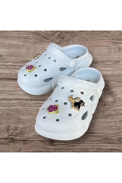 AkınalBella Female Child Light Orthopedic Sole Fancy High Closed Front Slippers Sandals