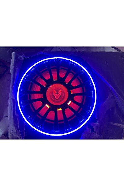 Bodur Sound BUFUR (bas) 30cm IŞIKLI KORUMA KAPAĞI DERİN MODEL ÇİFT RENK (mavi...