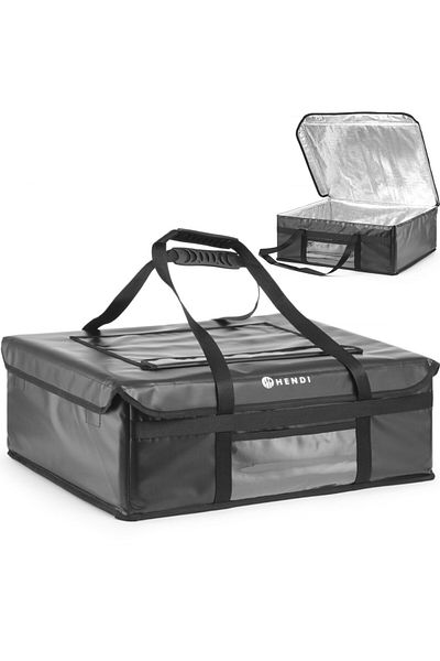 HENDI Torba termiczna dostawcza do transportu żywności na 8 lunchboxów 54 x 46 x 20 cm - 709771