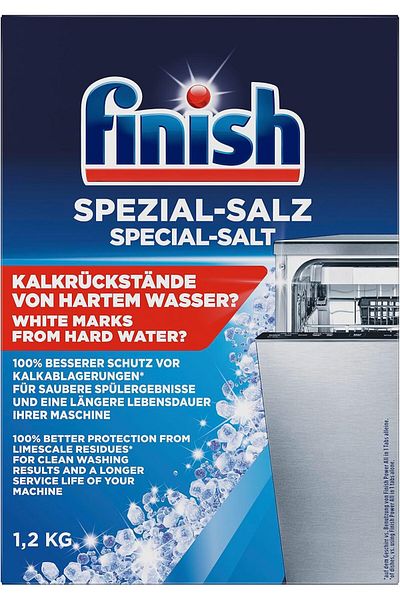 Finish Finish Dishwasher Salt, 1.2 kg