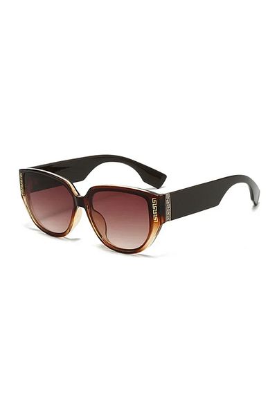 Toz Vintage Zureva Brown Vintage & Retro Unisex Sunglasses