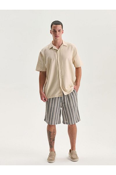 LC Waikiki XSIDE Standard Fit Pantaloni scurți pentru bărbați cu dungi