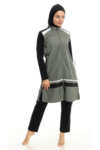 Differend Fully Covered Hijab Swimsuit