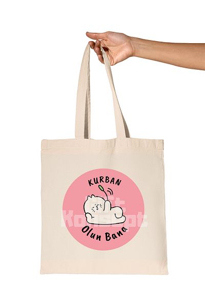 giftkonsept Be My Sacrifice Printed Gift Organic Raw Cloth Bag