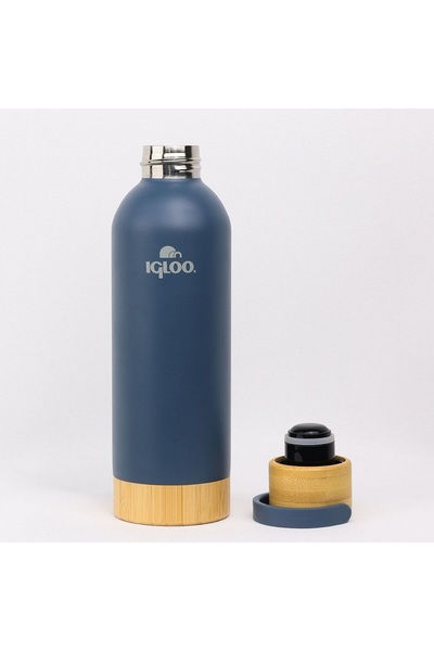 IGLOO Hydrate Pro Botte 500ml Thermos Flask Light-Dark Blue