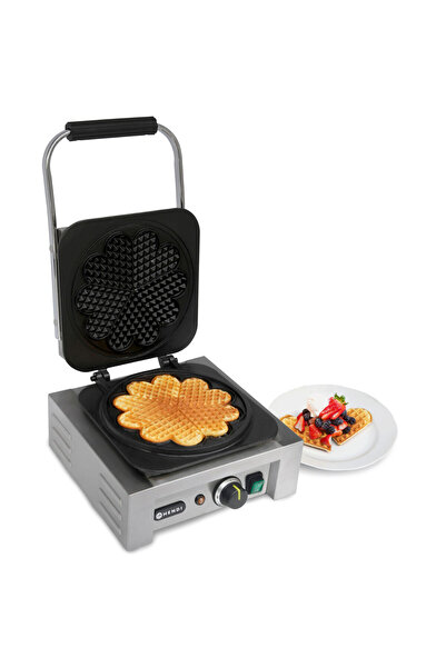 HENDI Gofrownica profesjonalna rozeta 5 gofrów serca śr. 215mm 2200W