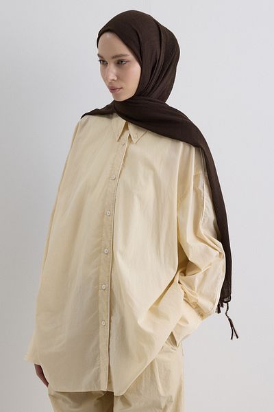 SOFT AKSESUAR Brice Tassled Cotton Shal