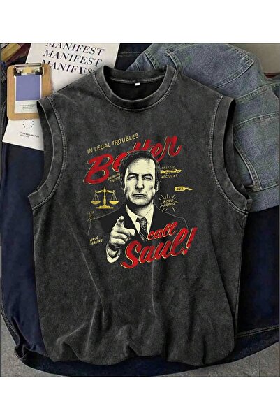 1blood Better Call Soul Breaking Bad Μπλουζάκι με λαιμόκοψη που πλένεται Vint...