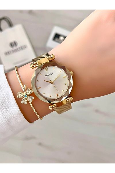 Homies Women's Wristwatch - Original Product - Bracelet Gift - 3 ATM Waterproof