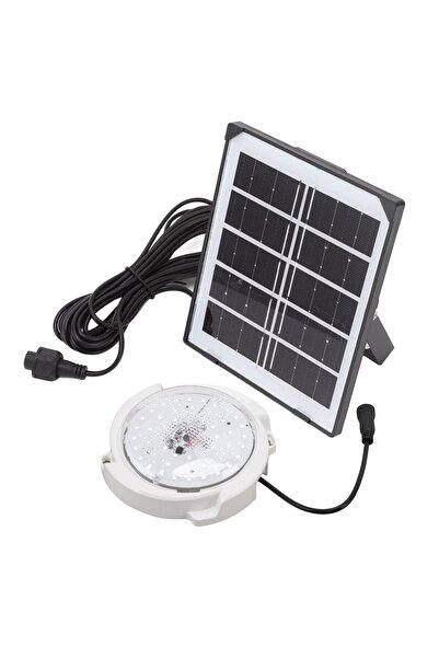 UpWay 45W Güneş Enerjili İç Mekan Sıva Üstü 50 LED Kumandalı Tavan Lambası