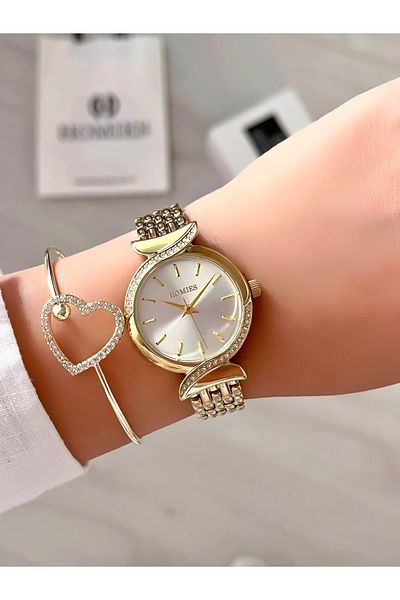 Homies Women's Wristwatch - Original Product - Bracelet Gift - 3 ATM Waterproof
