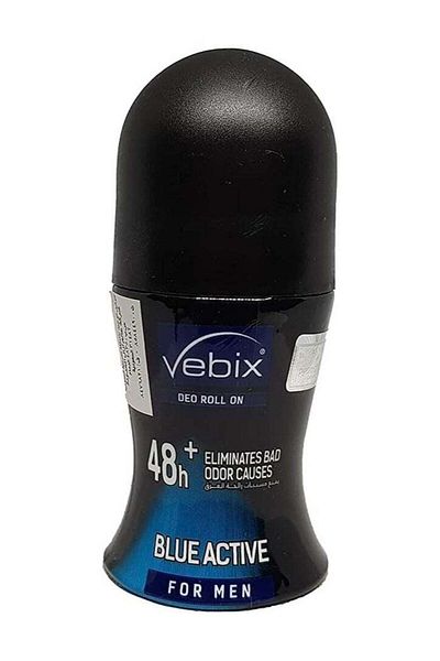 Vebix رول أون بلو أكتيف للرجال، 50 مل