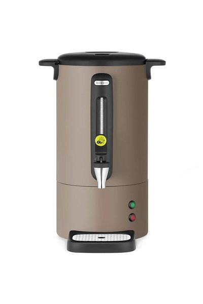 HENDI Zaparzacz do kawy z kranem ociekaczem 7 l 1050 W - taupe