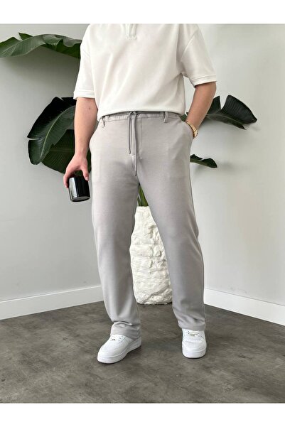 KHAYN ERKEK RAHAT KESİM PAMUKLU SLİM FİT LASTİKLİ BEL PANTALON KHKP2049