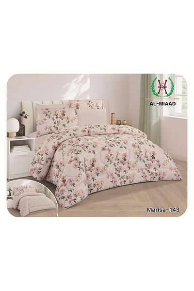 Gerenic 6-piece printed double bedspread