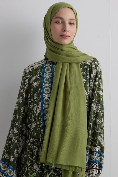 SOFT AKSESUAR Brice Tassled Cotton Shal