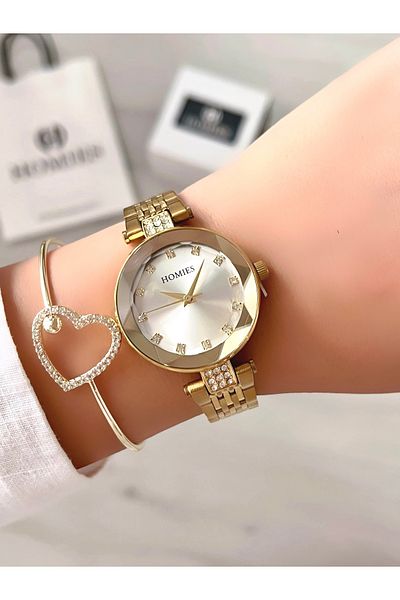 Homies Women's Wristwatch - Original Product - Bracelet Gift - 3 ATM Waterproof