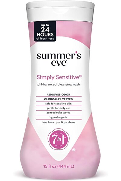 NONAMEE غسول التنظيف الحساس البسيط من سمرز إيف، 444 مل، متوازن الحموضة