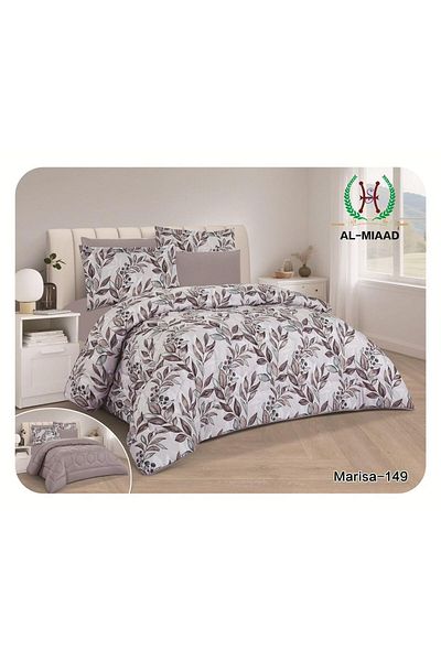 Gerenic 6-piece printed double bedspread