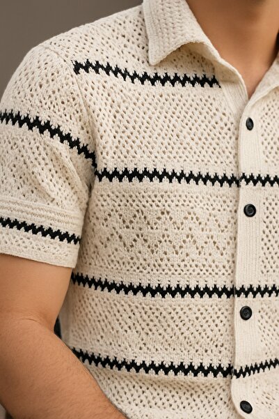 NuhStar Men's Premium half sleeves shirt | short sleeves | Regular Fit