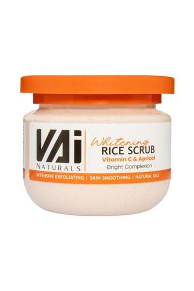 VAI مقشر الجسم بالأرز مع المشمش وفيتامين سي 280 مل