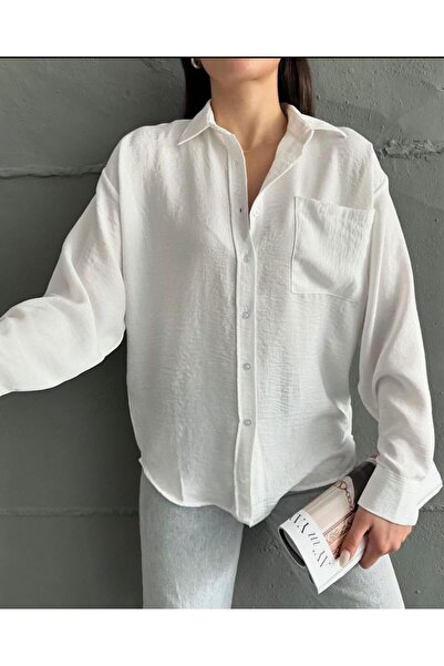 Paydey Ленена бяла риза