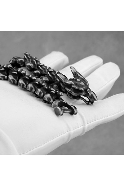 Viking Dragon Dragon Design Stainless & Tarnish Free 316L Steel Bracelet