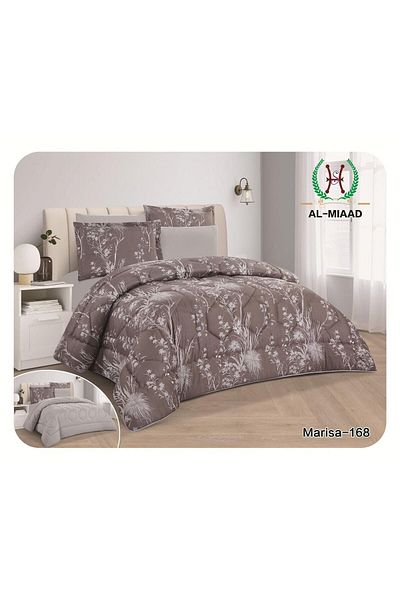 Gerenic 6-piece printed double bedspread