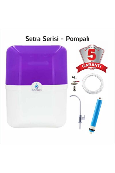Aqua Setra 12 Litre 5 Aşamalı Pompalı Su Arıtma Cihazı