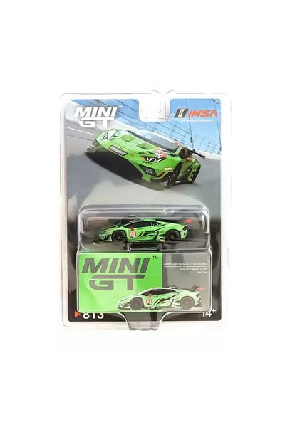 TOYFEST Mini GT 1/64 لامبورغيني هوراكان GT3 EVO2 آيرون لينكس IMSA 2023 دايتونا 24 ساعة.