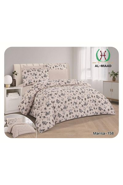 Gerenic 6-piece printed double bedspread