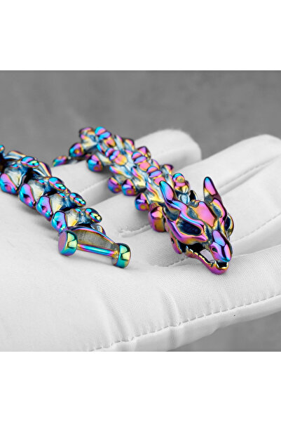 Viking Dragon Ejderha Tasarım Paslanmaz&Kararmaz 316L Çelik Bileklik