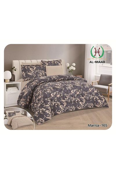 Gerenic 6-piece printed double bedspread