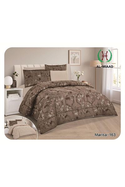 Gerenic 6-piece printed double bedspread