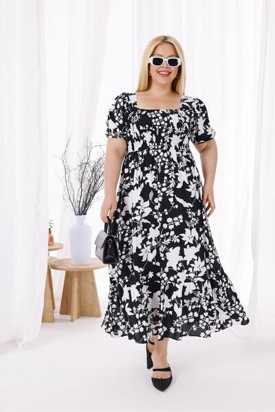 Siyezen فستان بأكمام البطيخ