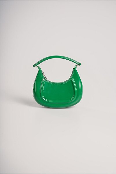 KELEZA Yeşil Renk Gece - Abiye - El Ve Omuz Model MARİA PREMİUM ÇANTA