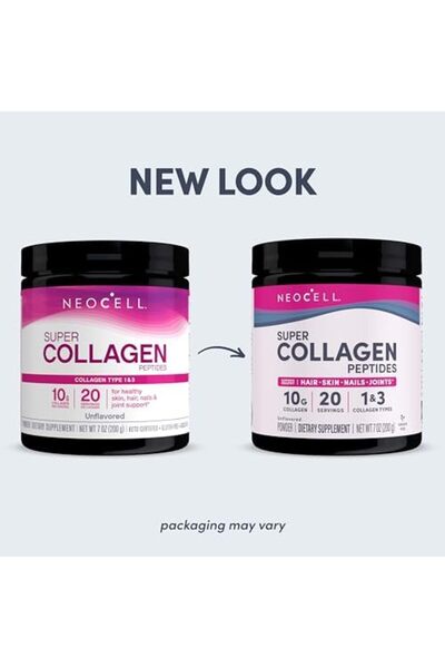 Neocell Super Collagen Powder, 200 gm (Packaging may vary)